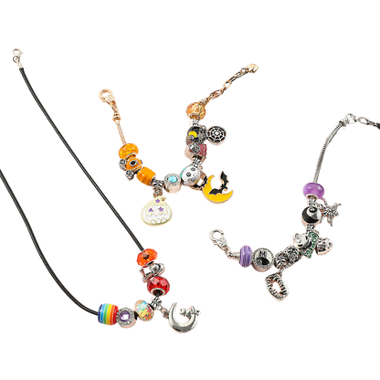 “🎃 Caja Sorpresa de Adviento Nightmare Box – Pulsera + 22 Charms Exclusivos”